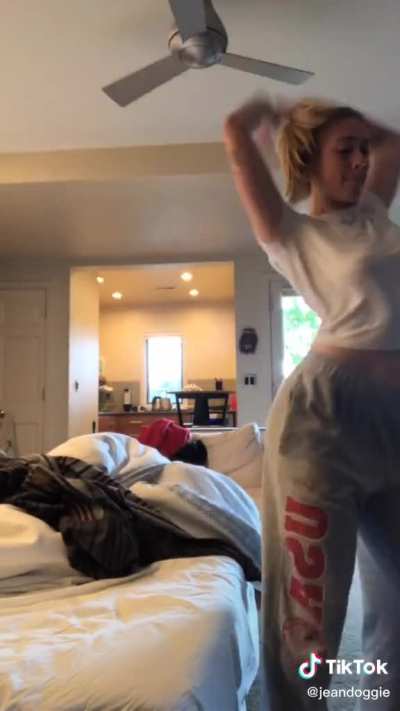 Jean Doggie dancing