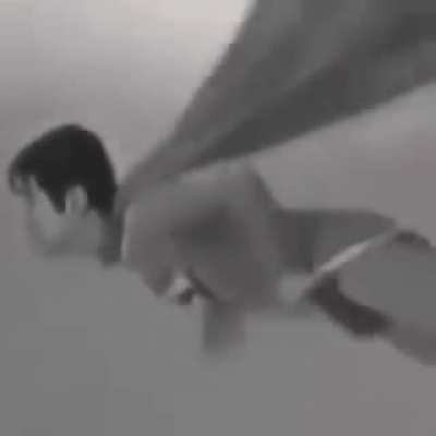 The real reason why Superman flies with one arm!