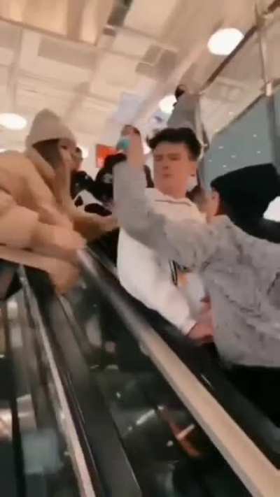 Kissing a stranger ‘prank’