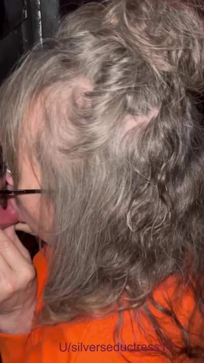 Same MILF as before, holds it still and laughs! Ruined a huge surprise cumshot