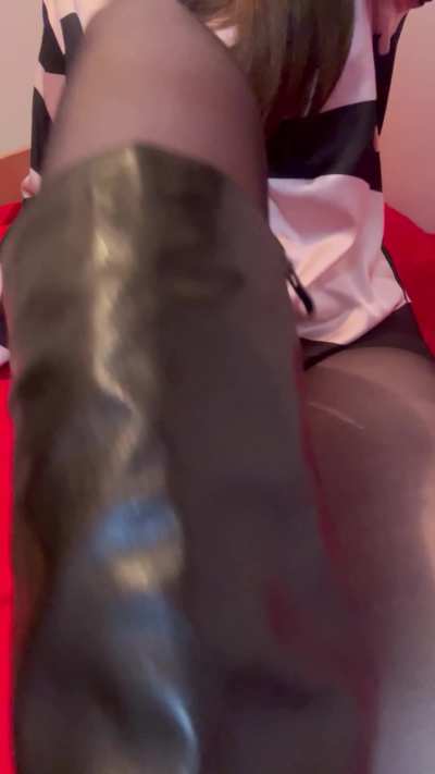 Satin blouse i am in love