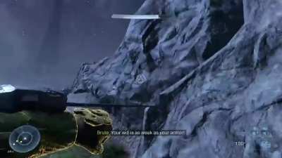 I think Halo Infinite might be a Spider-man game with more guns.