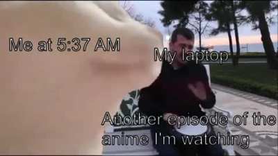 I don't get a lot of sleep...
