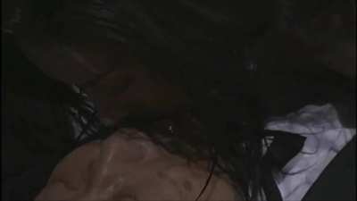Japanese bombshell and tango dancer, Aya Sugimoto in a long scene with an old guy, part 4 of 6