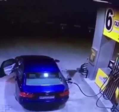 How do you forget you’re filling your car with gas