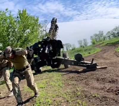 Artillery at work (music from source)