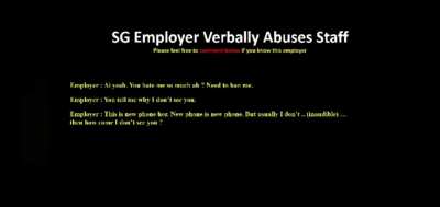 Sadly this is an extremely common culture in our small medium local companies.