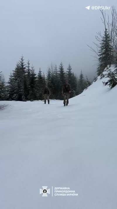 Our land, our mountains, our border. A beautiful video put out by the State Border Guard Service of Ukraine. March 2024.