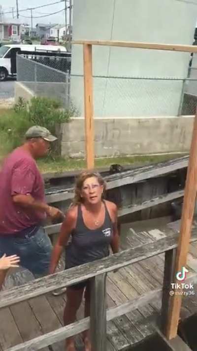 Bobby has a meltdown after being told to remove his things from someone else’s property
