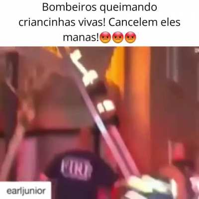 Nunca veja um video d regate d bombeiros ao contrário!