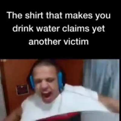 the shirt that makes you drink water
