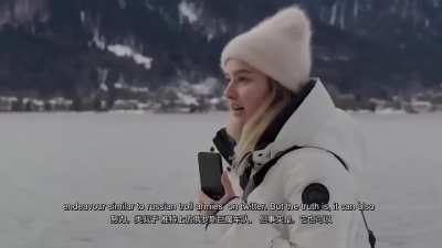 A Ukrainian girl, Olga Loiek, posted a video complaining that her face was used to synthesize Russian women using AI on a Chinese short video platform to peddle Russian food.