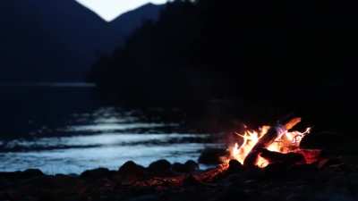 I've been meaning to try one of these for some time now. This is the Slocan Lake in BC.