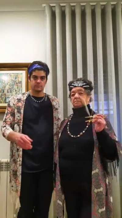 Chopstick Grandma