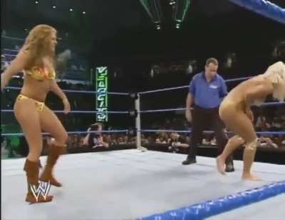 Torrie in a bikini match 10-26-02