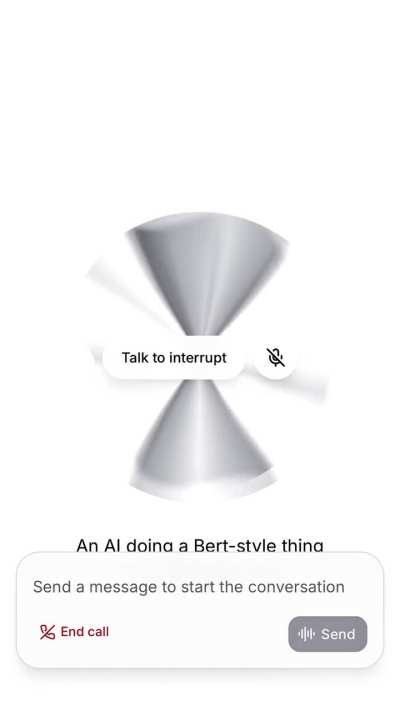 So… i created an AI Bert after seeing this clip, and it sounds a little too real 😂