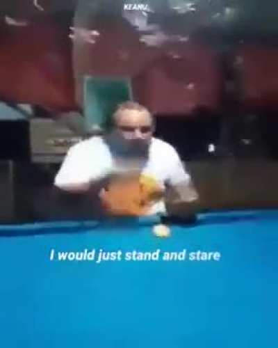 Mans got hungry
