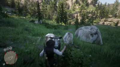 My character never skips leg day