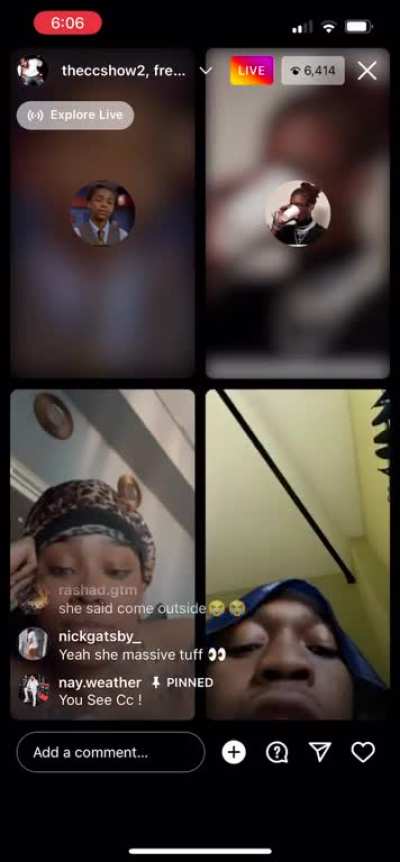 Another part of 26AR vs K Goddess (this was after she said f AR’s dead homies, which I didn’t record 🤦🏽‍♀️)
