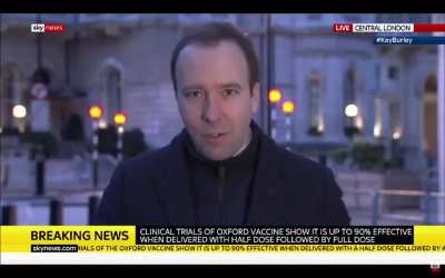Uk Health Secretary gets shot down after spending £44,000 on luxury take away food for his staff but refusing to vote for free meals for impoverished kids during the school holidays.