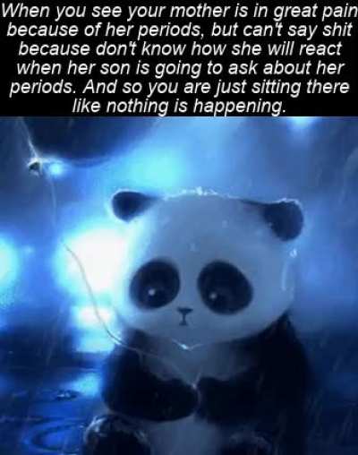 I don't know why it feels so wrong to ask my mother about her periods.