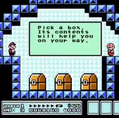 pick a box