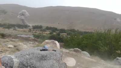 U.S. combat operations against Islamic State aligned militants in eastern Afghanistan, 2017-2018 (airstrikes and special forces footage)