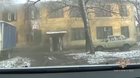 Police rescue people from fire with a truck