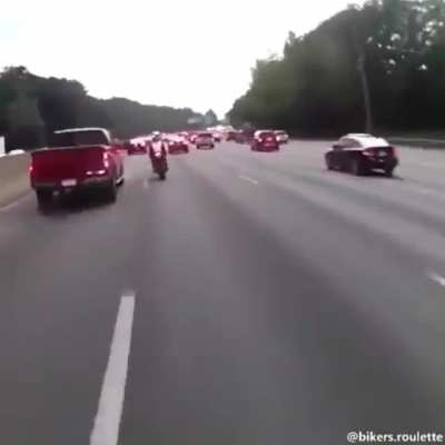 Some ride motorcycles as well