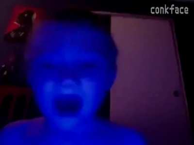 no more blue child, he is gone