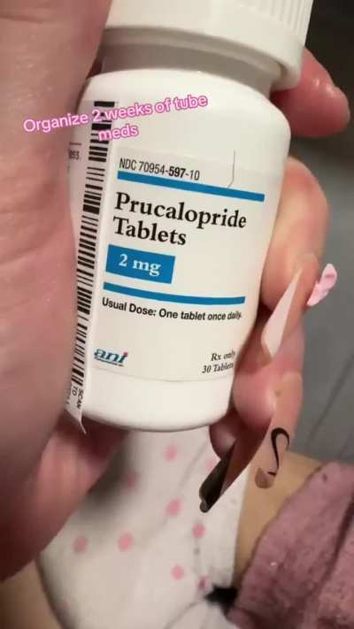 Two weeks of Dani's pill porn.