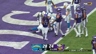 [Highlight] Kenneth Murray's end zone INT wins it for the Chargers
