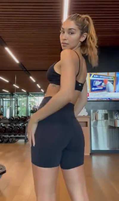 Workout hottie