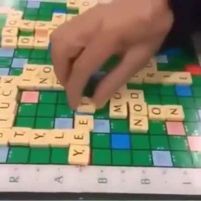 Grandpa and Scrabble