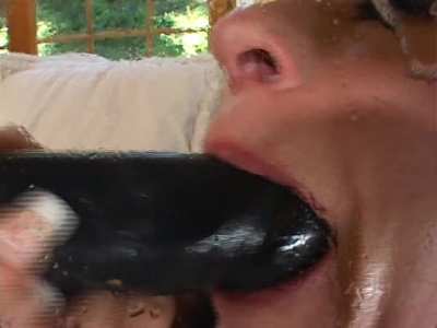 Throat it, spit it, lick it!