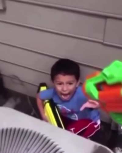 The expression I wanna see while killing the campers.