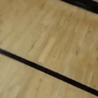 Climbing a basketball net
