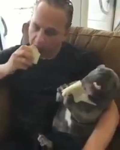 Chillin out day with dad.