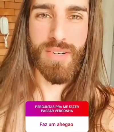 Não é todo dia q se vê Jesus fazendo ahegao, então tive q compartilhar
