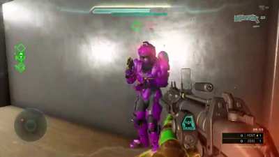 He walked in at the wrong time.