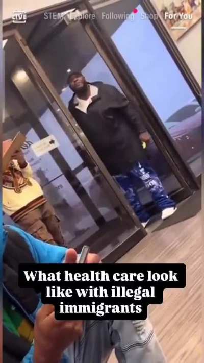 Man loses it after he can’t get medical care because the whole office is filled with illegal immigrants. Welcome to mass illegal immigration perpetrated by the democrats.