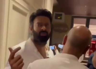 Looks like Prabhas is angry with Om Raut