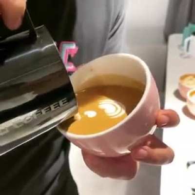 I think it will change when you put your lips on the cup.
