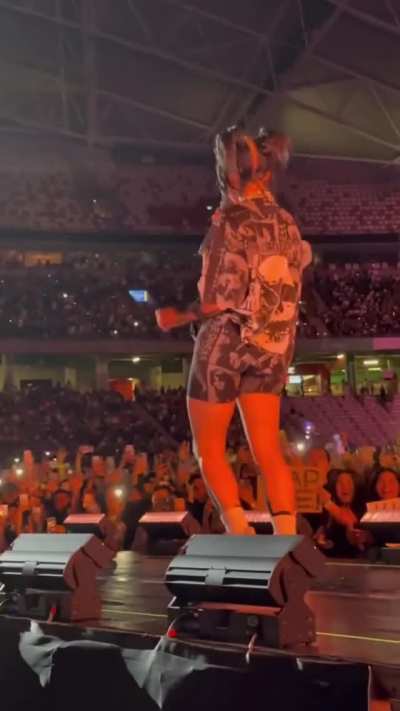 Dancing and being gorgeous