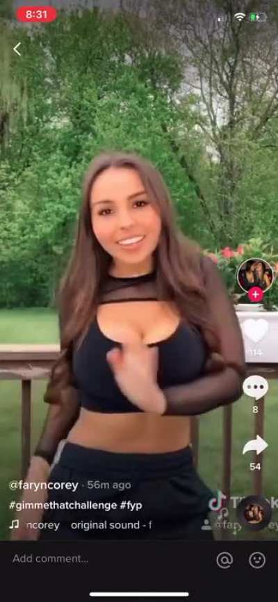 First TikTok (with a little shake)