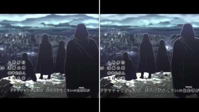 A side by side comparison of the previous OST 7 to the new & updated version of OST 7. Left : Old. Right : New.