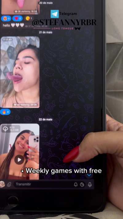 Stefanny Tongue's exclusive chann<wbr>el❤️‍<wbr>🔥