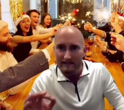 Weihnachtsfeier wird lit xD 