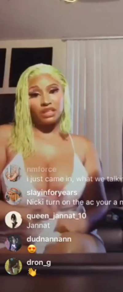 Nicki Minaj talking dirty sound on