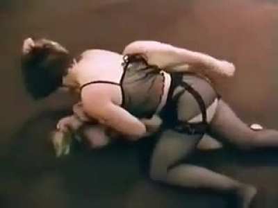 Hoes fight with some titties showing